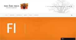 Desktop Screenshot of firetree.co.za