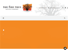 Tablet Screenshot of firetree.co.za