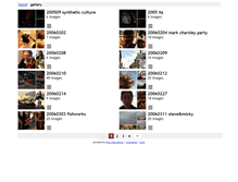 Tablet Screenshot of gallery.firetree.net